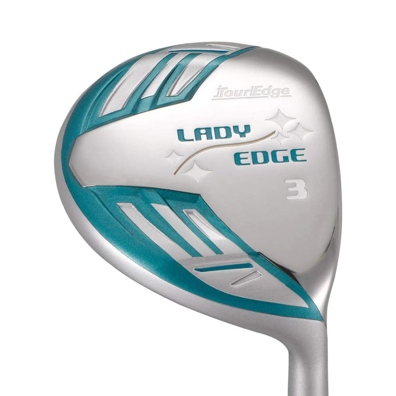 Tour Edge Women's Lady Edge 8 Piece Package Golf Set +1 Inch