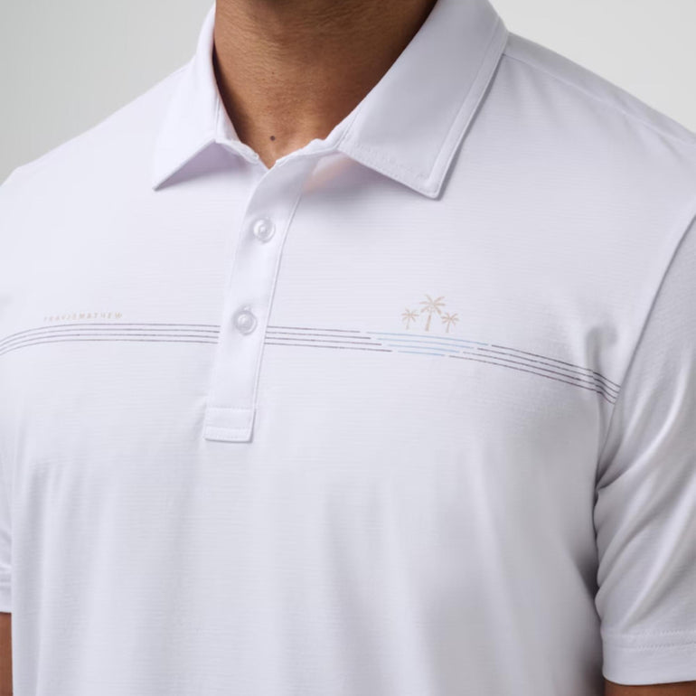 TravisMathew Men's Bay Break Polo