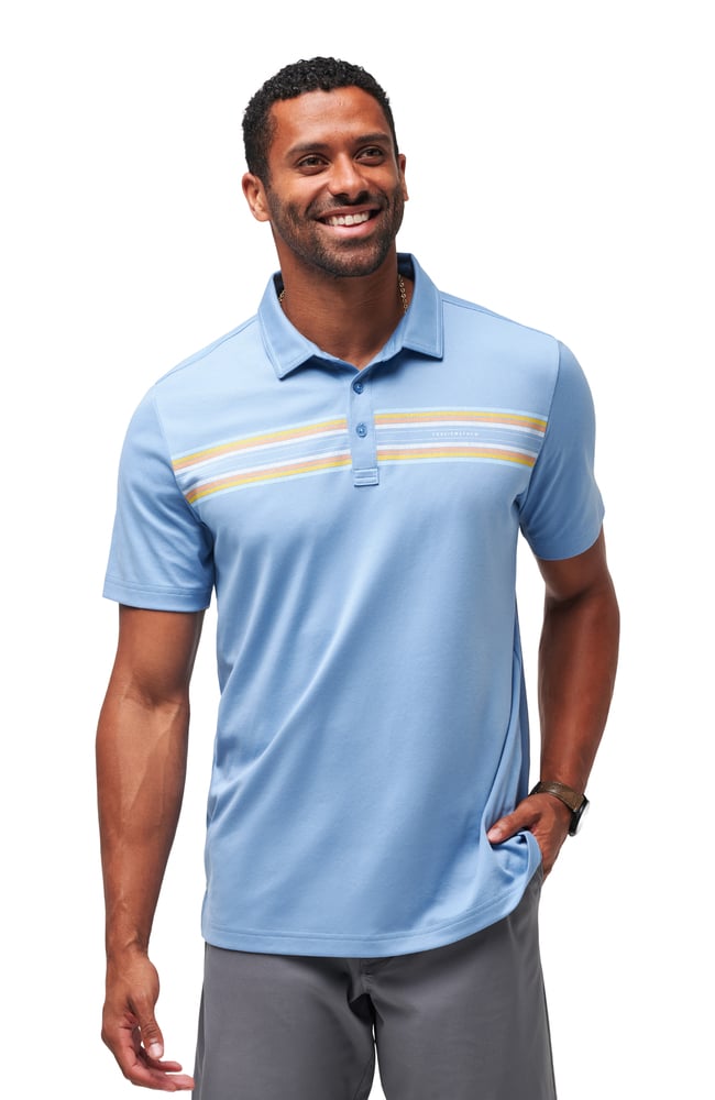 TravisMathew Men's Coral Beds Polo 24