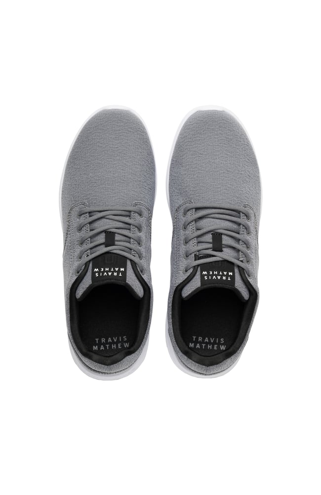 TravisMathew Men's Daily 2.0 Woven Heather Quiet Shade Spikeless Shoe 24