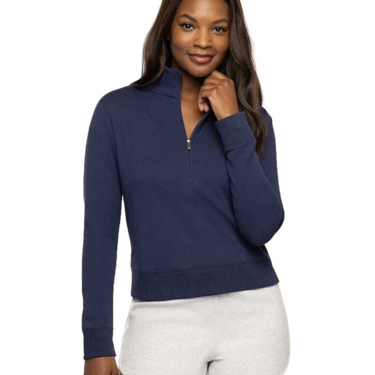 TravisMathew Women's Cloud 1/2 Zip Pullover