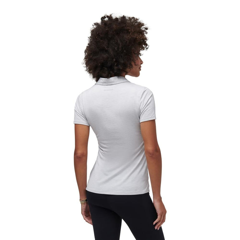 TravisMathew Women's Featherweight Active Short Sleeve Polo