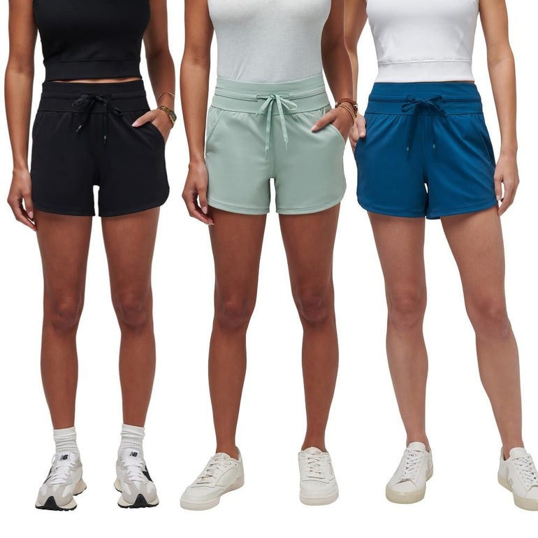 TravisMathew Women's Moveknit Tie Short 24