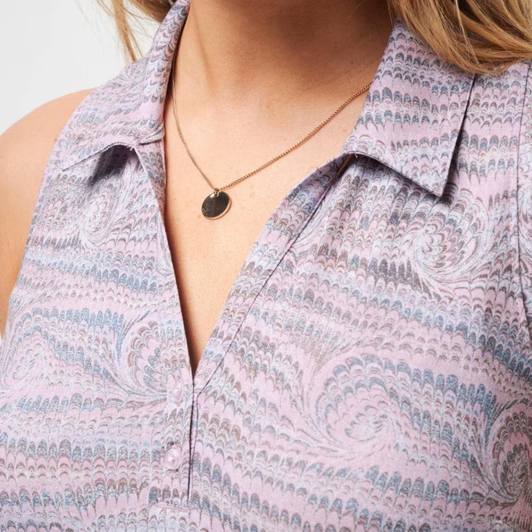 TravisMathew Women's Sydney Featherweight Sleeveless Polo 24