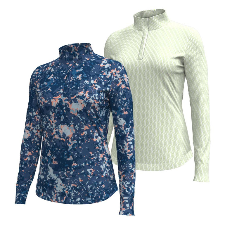 Under Armour Women's Playoff 3.0 Mosaic Print 1/4 Zip Pullover 24