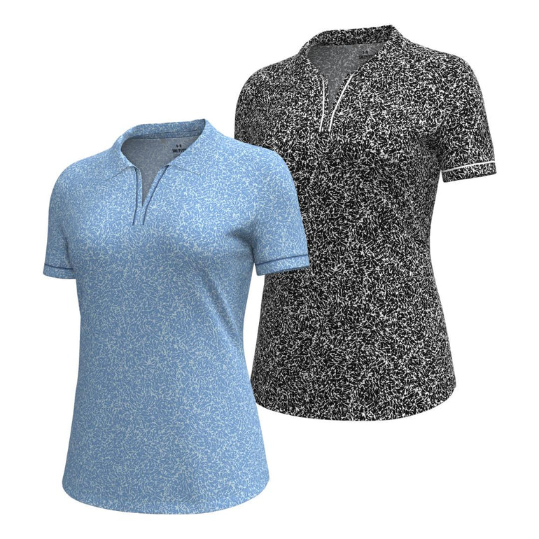 Under Armour Women's Playoff 3.0 Piped V-Neck Polo 24