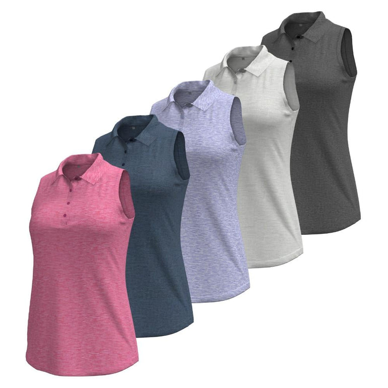 Under Armour Women's Playoff Heather Sleeveless Polo 24