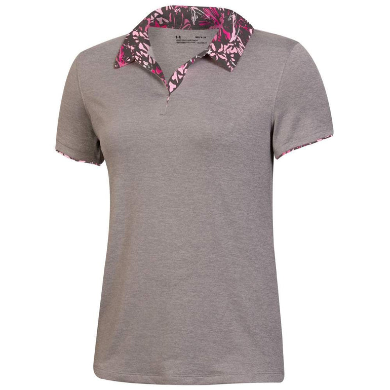 Under Armour Women's Zinger Short Sleeve Wild Fields Polo 2023
