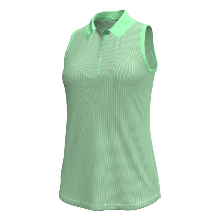 Under Armour Women's Playoff 3.0 Pin Stripe Jacquard Sleeveless Polo 24