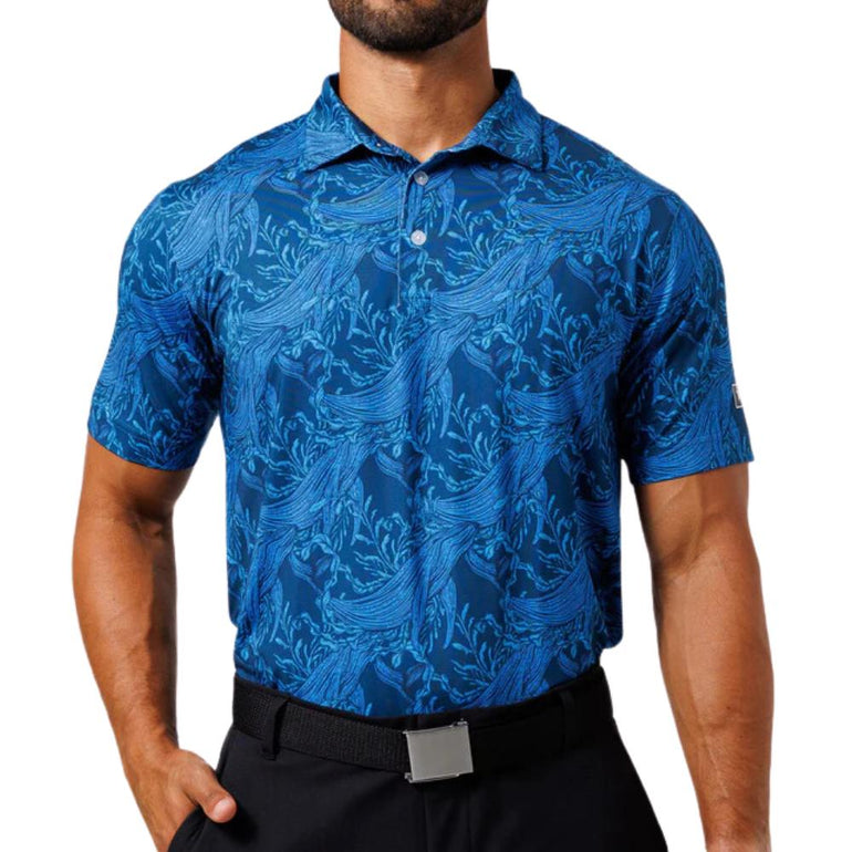 Waggle Men's Big Blue Polo 24