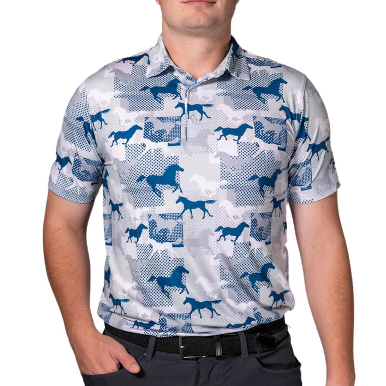Waggle Men's Buck Wild Polo 24