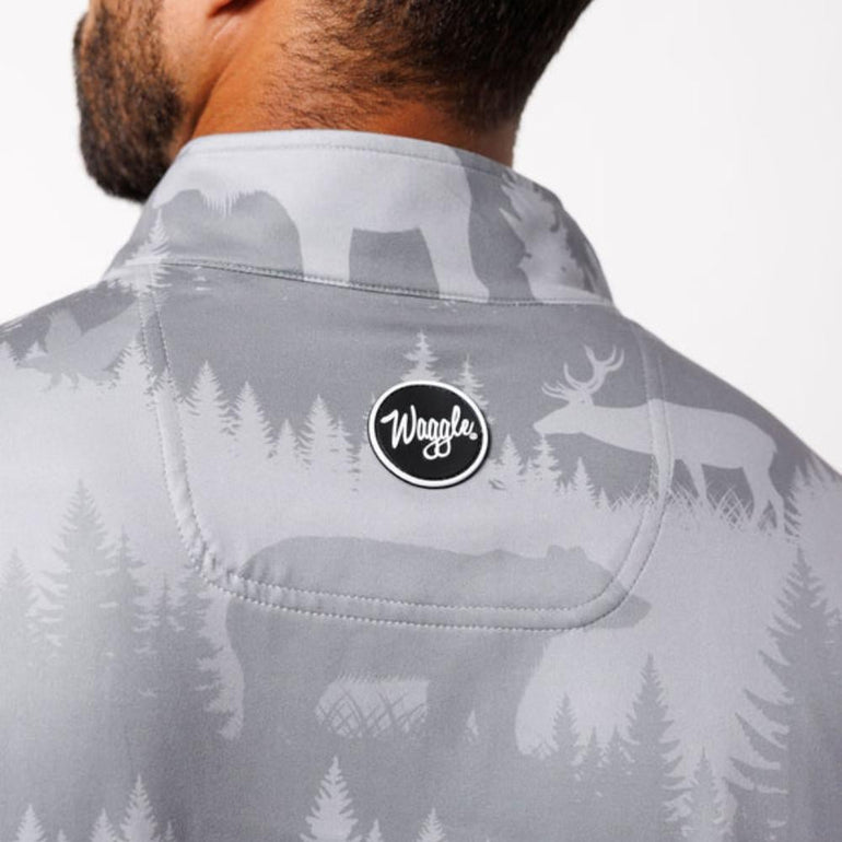 Waggle Men's Northwoods Q-Zip Pullover