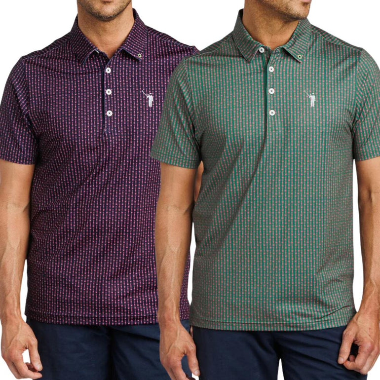 William Murray Men's Beersucker Polo