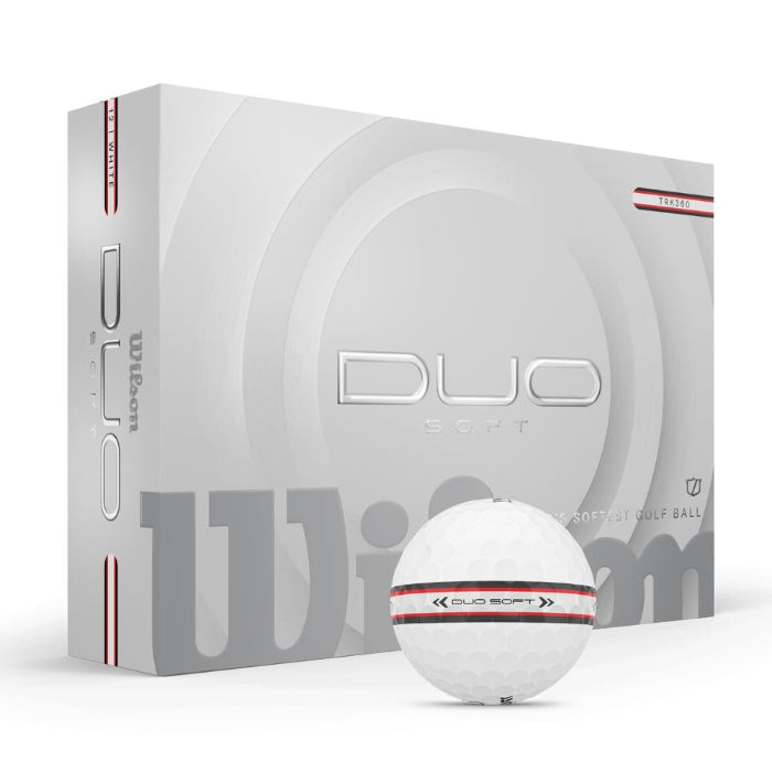 Wilson Duo Soft Stripe Golf Balls 2025