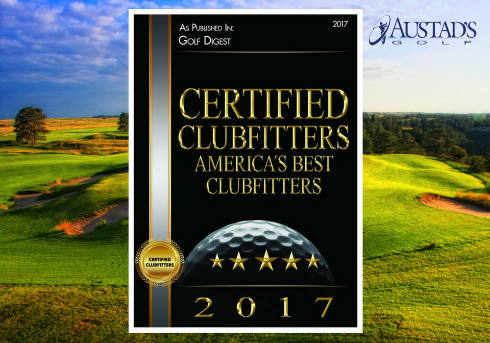 Austad's Golf is a Golf Digest Best Club Fitter for 2017!