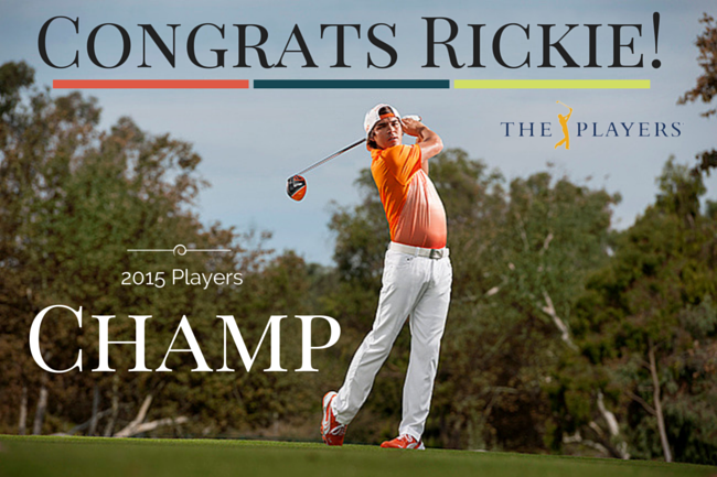 Congrats Rickie Fowler