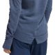 Adidas Women's Heathered Fleece Primegreen Crew Sweatshirt - Crew Navy