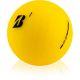 Personalized Bridgestone e12 Contact Matte Yellow Golf Balls