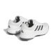 Adidas Mens 2023 Tech Response 3.0 Golf Shoe - White/Silver
