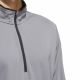 Adidas Men's UPF Lightweight 1/4 Zip Pullover 2024 - Grey Three