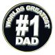 Evergolf World's Greatest Dad Ball Marker