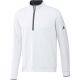 Adidas Men's 2022 Primegreen UPF Quarter Zip Pullover - White/Grey