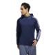 Adidas Men's 2023 3-Stripes Cold.RDY Hoodie - Navy