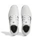 Adidas Mens 2023 Tech Response 3.0 Golf Shoe - White/Silver