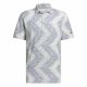 Adidas Men's Ultimate365 Allover Print Polo 2024 - Crystal Jade