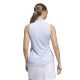 Adidas Women's Essentials Sleeveless Polo 2023 - Wonder Blue