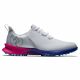 FootJoy Men's Fuel Sport White/Pink Golf Shoe -Previous Season Style 55455
