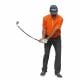 Orange Whip Wedge Golf Swing Trainer
