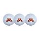 Team Effort NCAA Collegiate 3-Pack Logo Golf Balls Minnesota