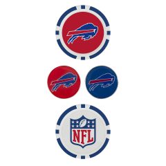 Team Effort NFL Buffalo Bills Ball Marker Set