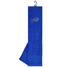 Team Effort NFL Buffalo BIlls Face/Club Tri-Fold Embroidered Towel