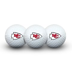 Team Effort NFL Kansas City Chiefs Golf Balls 3 Pack