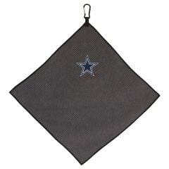 Team Effort NFL Dallas Cowboys 15" x 15" Grey Microfiber Towel