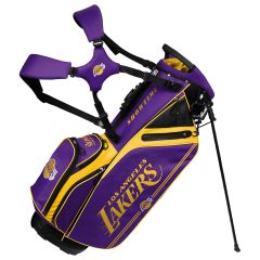 Team Effort NBA Los Angeles Lakers Caddie Carry Hybrid Golf Bag