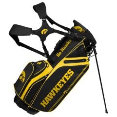 Team Effort NCAA Iowa Hawkeyes Caddie Carry Hybrid Golf Bag