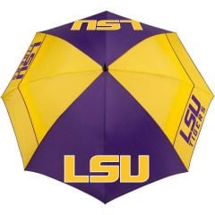 Team Effort NCAA LSU Tigers 62" WindSheer Lite Umbrella