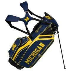 Team Effort NCAA Michigan Wolverines Caddie Carry Hybrid Golf Bag
