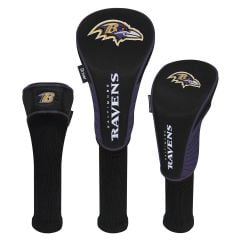 Team Effort NFL Baltimore Ravens Set of 3 Headcovers