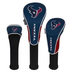 Team Effort NFL Houston Texans Set of 3 Headcovers