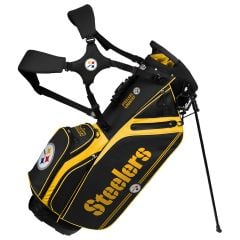 Team Effort NFL Pittsburgh Steelers Caddie Carry Hybrid Golf Bag
