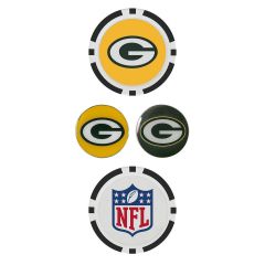Team Effort NFL Green Bay Packers Ball Marker Set
