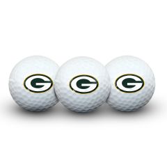Team Effort NFL Green Bay Packers Golf Balls Set of 3