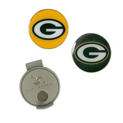 Team Effort NFL Green Bay Packers Hat Clip Set