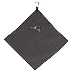Team Effort NFL New England Patriots 15" x 15" Grey Microfiber Towel