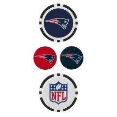 Team Effort NFL New England Patriots Ball Marker Set
