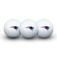 Team Effort NFL New England Patriots Golf Balls 3 Pack